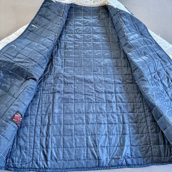 Vintage 70s White Bear of St. Paul Womens White Quilted Jacket Nylon Parka Retro - Picture 9 of 16